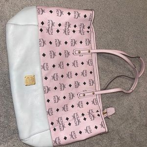 MCM visetos bag with pouch .
